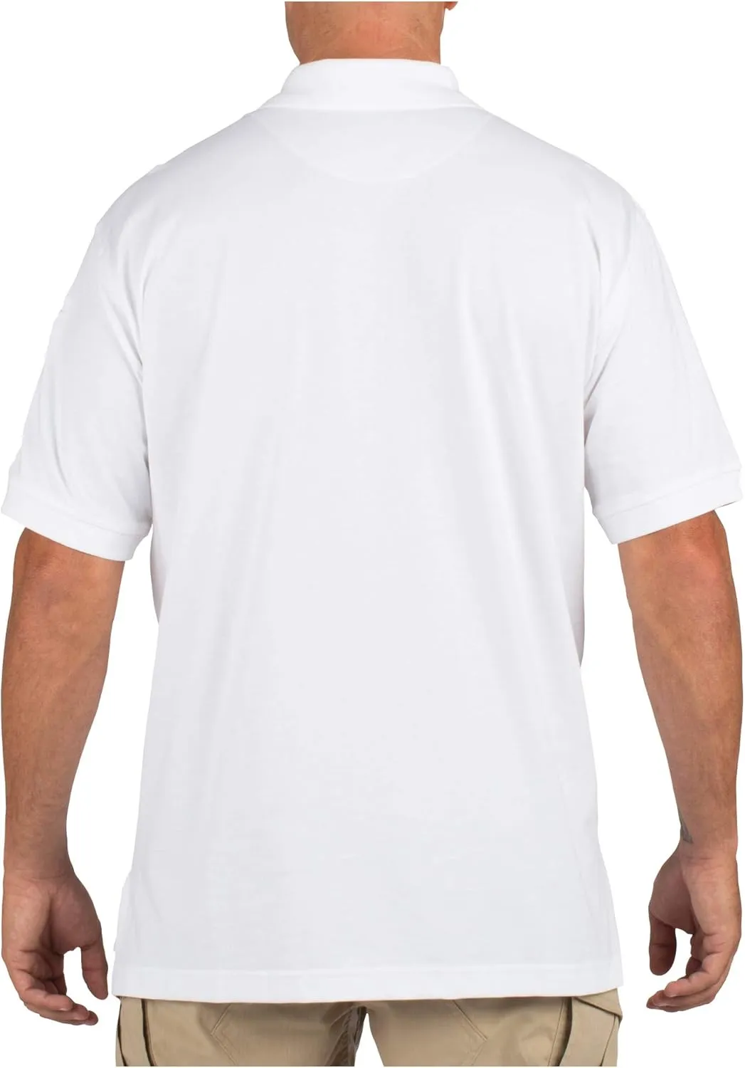 5.11 Tactical Men's Jersey Knit Short Sleeve Shirt, Wrinkle-Resistant Cotton, Pen Pocket, Style 71182