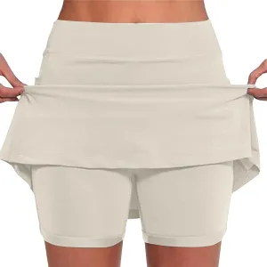 Athletic Skorts for Women Dressy Casual High Waisted Tennis Skirts Skater Cute Workout Yoga Hiking A Line Mini Skirts