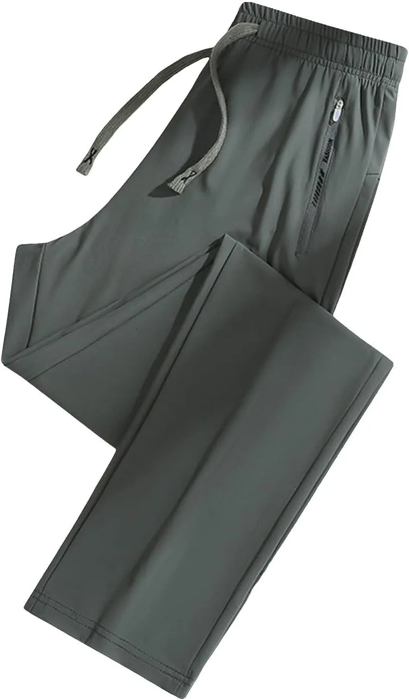 Beeswan Pants for Women Casual Ultra Stretch High Waisted Breathable Pants Straight Leg Quick Drying Trousers with Pockets