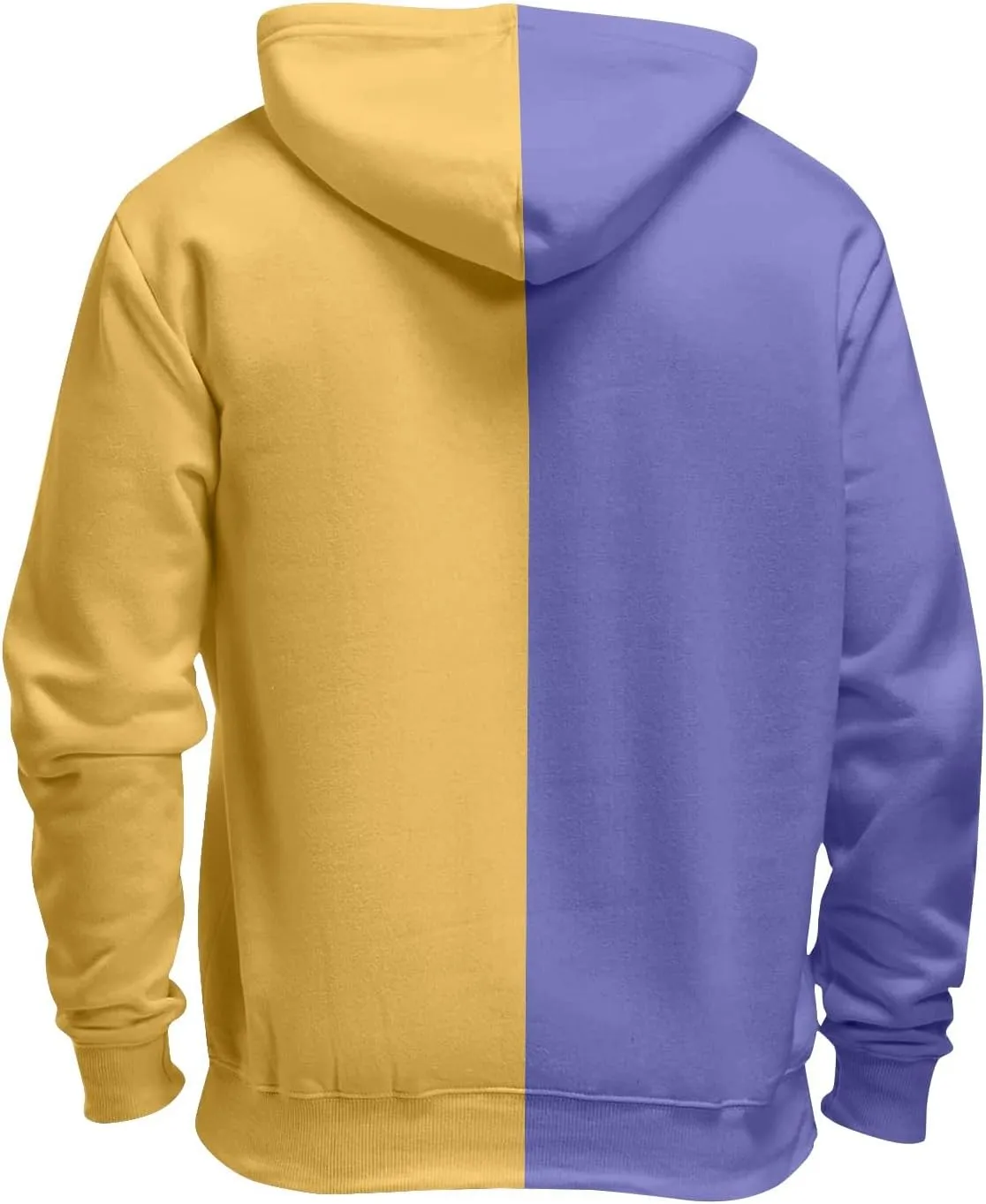 Big and Tall Zip Up Hoodies for Men Novelty Color Block Hooded Sweatshirts Full Zip Jacket Outerwear with Pocket