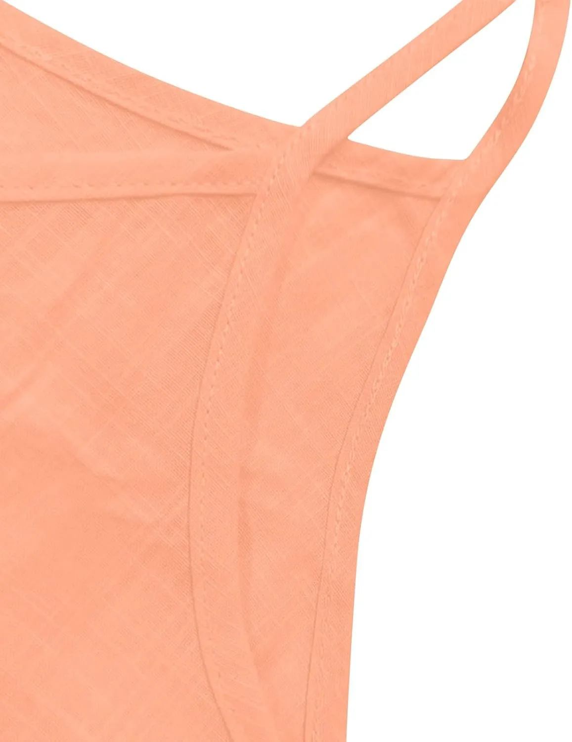 Cotton Linen Tank Tops for Women Casual Summer Gauze Shirt Basic Sleeveless Layering Camisoles Beach Vacation Clothes