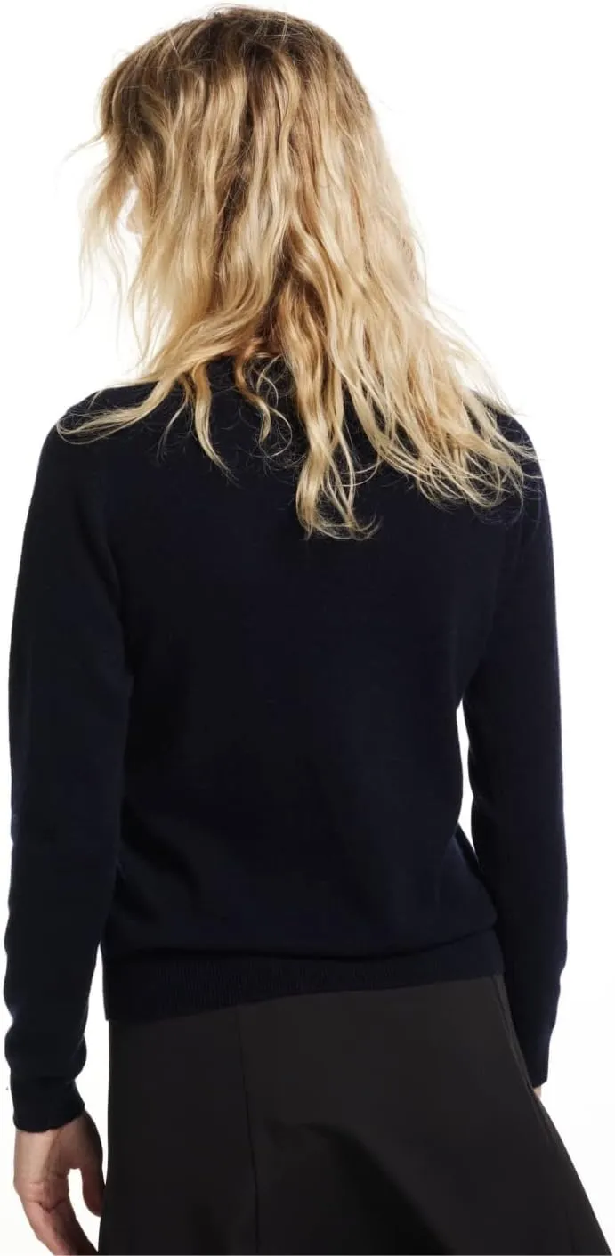 EURKEA Women's Crewneck 100% Cashmere Sweater, Cozy Pullover Winter Top for Women, Gift Ready