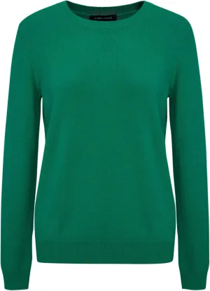 EURKEA Women's Crewneck 100% Cashmere Sweater, Cozy Pullover Winter Top for Women, Gift Ready