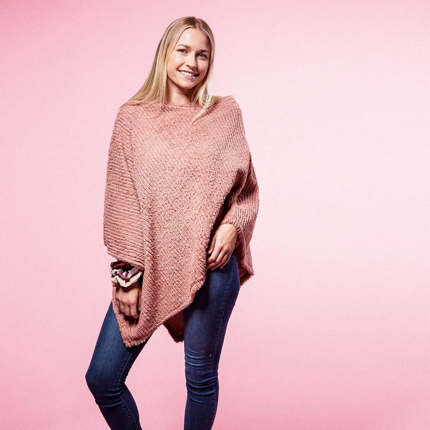 Hadley Wren Women's Knit/Crochet Poncho Collection