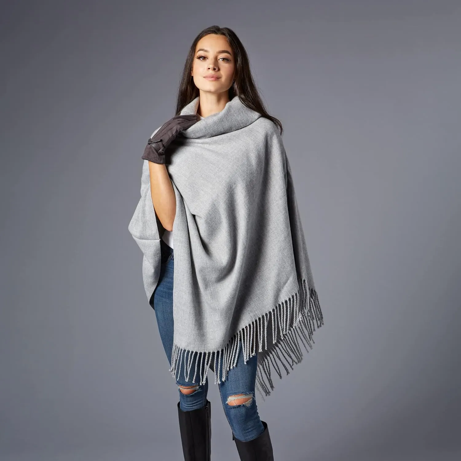 Hadley Wren Women's Knit/Crochet Poncho Collection