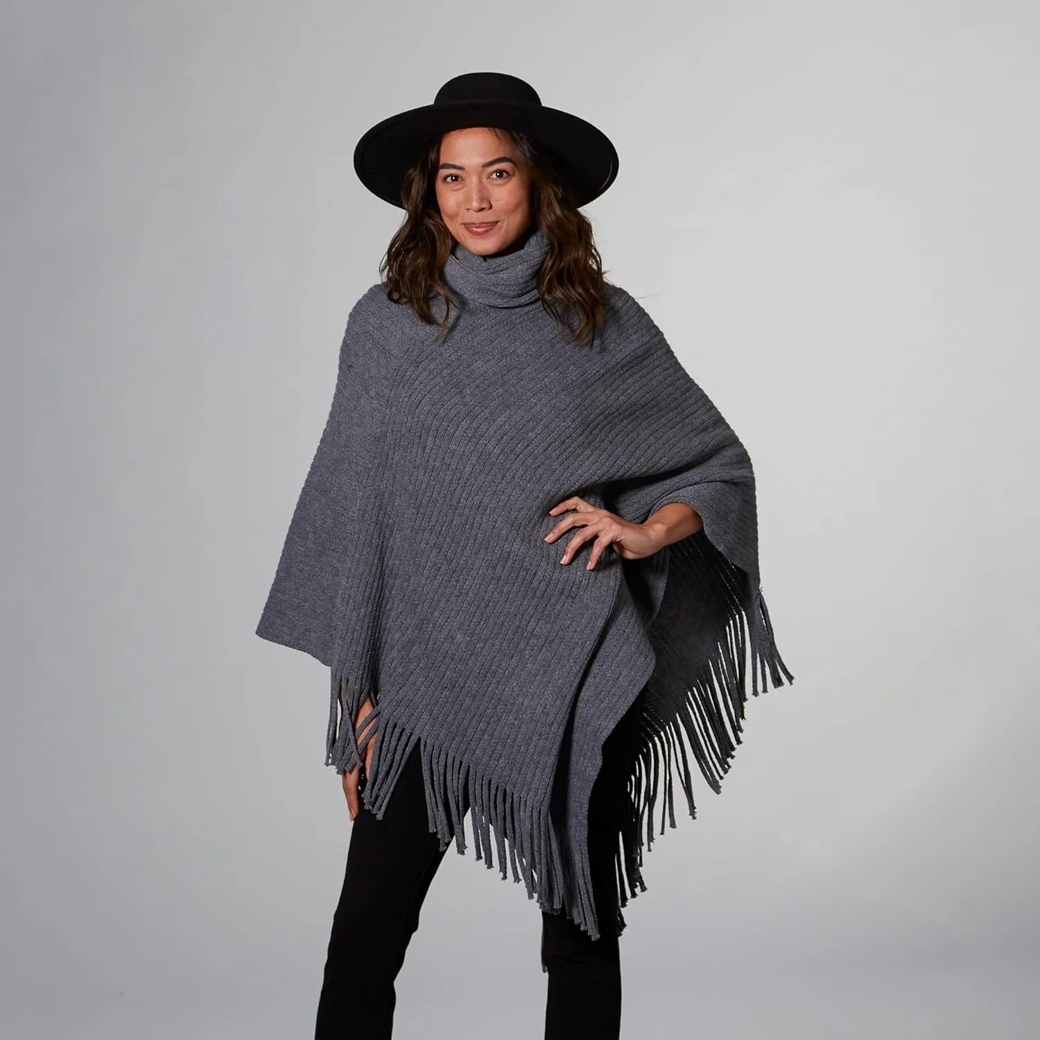 Hadley Wren Women's Knit/Crochet Poncho Collection