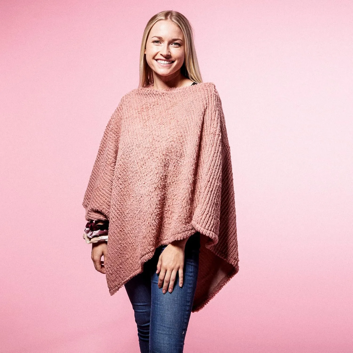 Hadley Wren Women's Knit/Crochet Poncho Collection