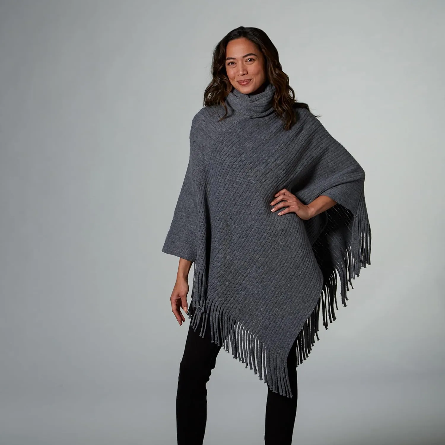 Hadley Wren Women's Knit/Crochet Poncho Collection