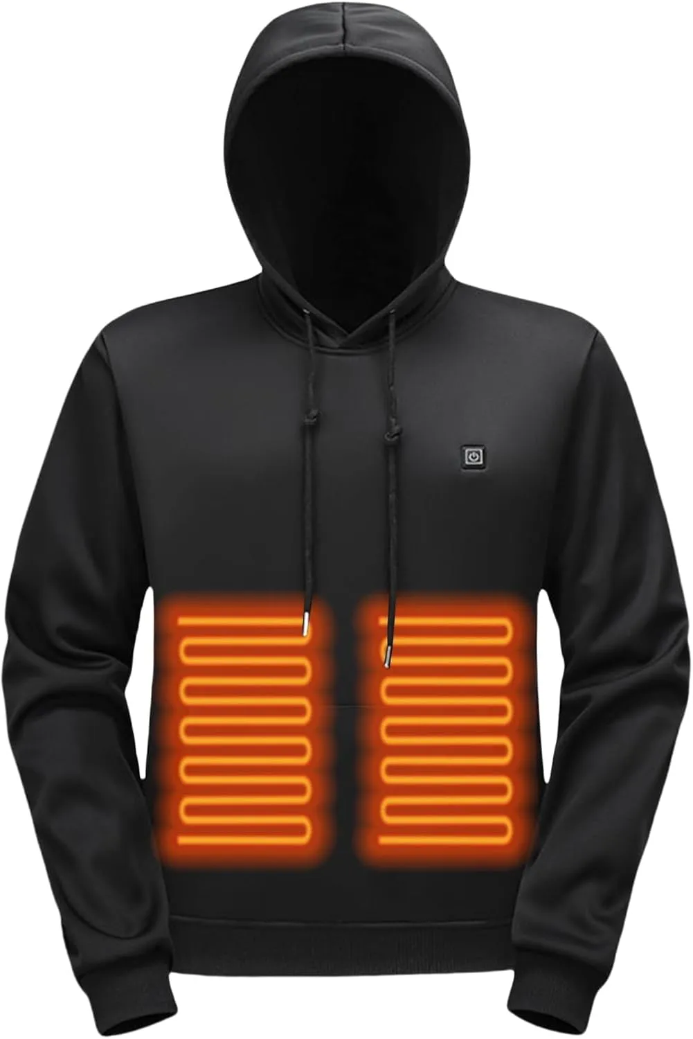 Heated Hoodie for Men and Women - USB Electric Warming Pullover Sweatshirt Coat