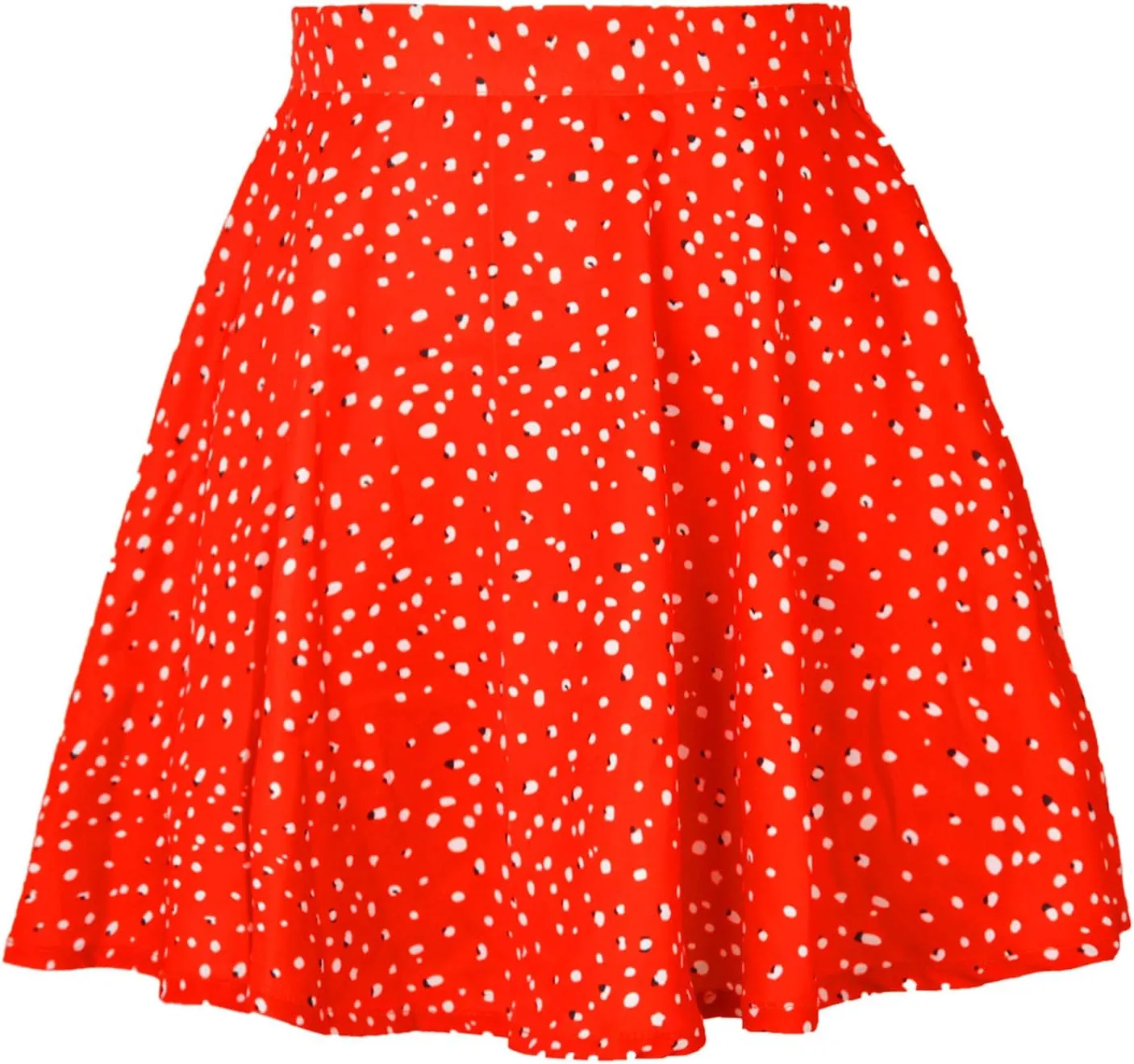 High Waist Mini Skirt Chiffon Zipper Women Fashion Floral skirts for women trendy Harajuku Black A-Line Summer Short Skirt