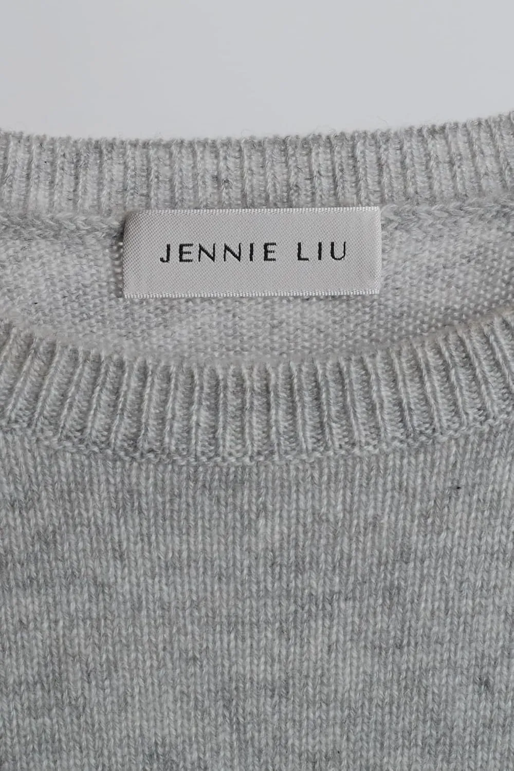 JENNIE LIU Womens 3-ply Cashmere Crewneck Sweater | Winter Cozy Cashmere Sweaters for Women