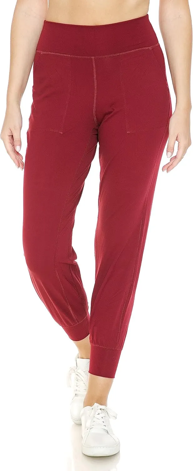 Leggings Depot Fabluxe Joggers Pants with Pockets Active Sweatpants for Women Lightweight Lounge Pants