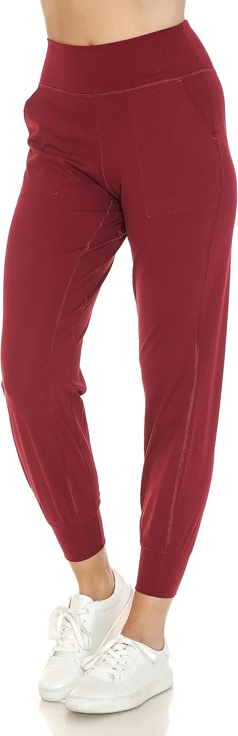 Leggings Depot Fabluxe Joggers Pants with Pockets Active Sweatpants for Women Lightweight Lounge Pants