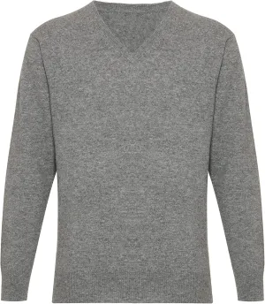 Lona Scott Men's Cashmere V Neck Sweater