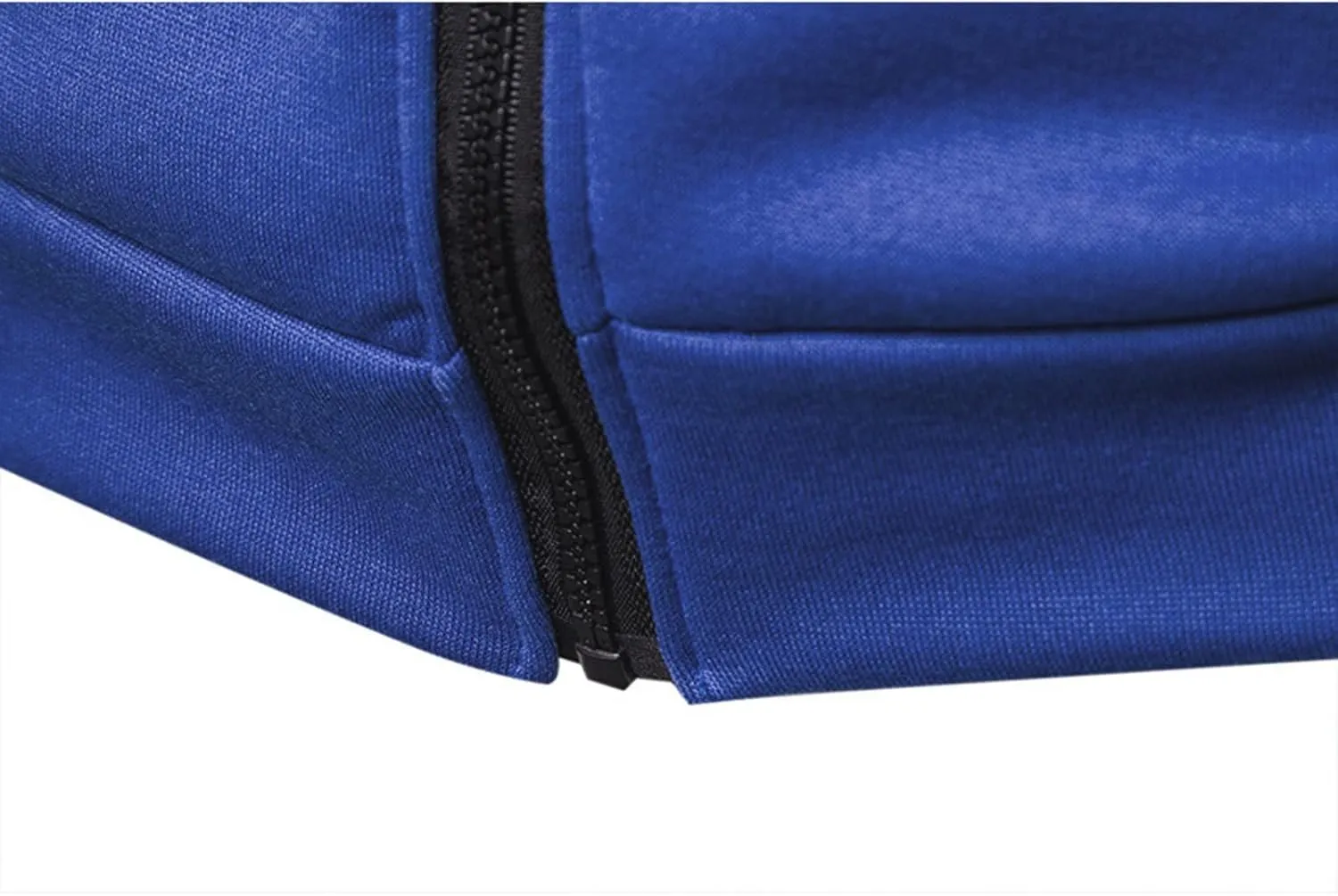 Mens Full Zip Hoodies 2023 Color Block Long Sleeve Casual Drawstring Sweatshirt Sport Outwear Jacket with Pockets