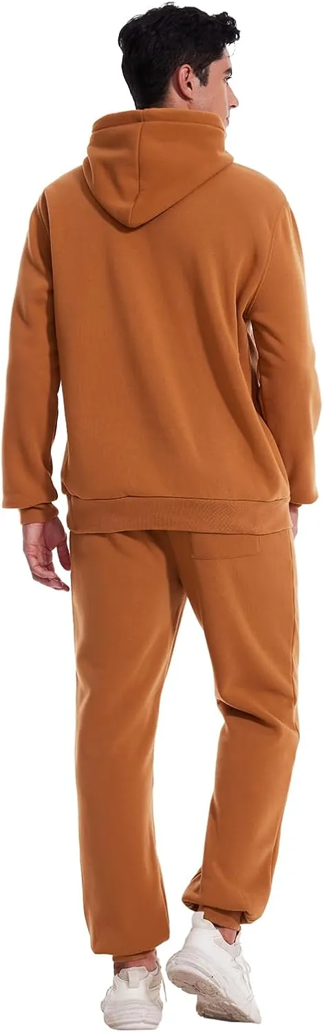 Men's Tracksuits Sweatsuit for Men Track Sweat Suits 2 Piece Hoodies and Jogger Sports Jogging Suits Set Outfits