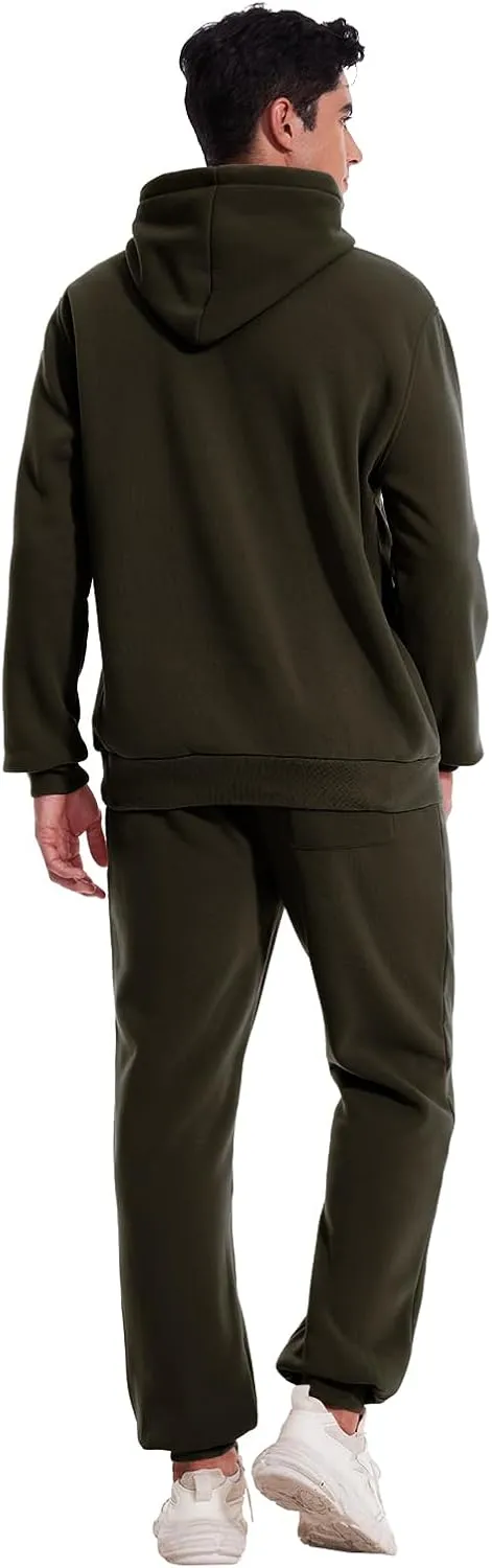 Men's Tracksuits Sweatsuit for Men Track Sweat Suits 2 Piece Hoodies and Jogger Sports Jogging Suits Set Outfits