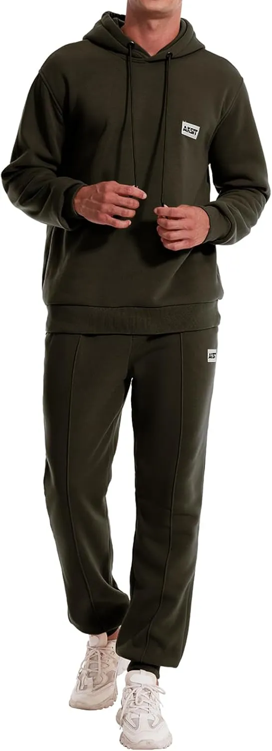 Men's Tracksuits Sweatsuit for Men Track Sweat Suits 2 Piece Hoodies and Jogger Sports Jogging Suits Set Outfits