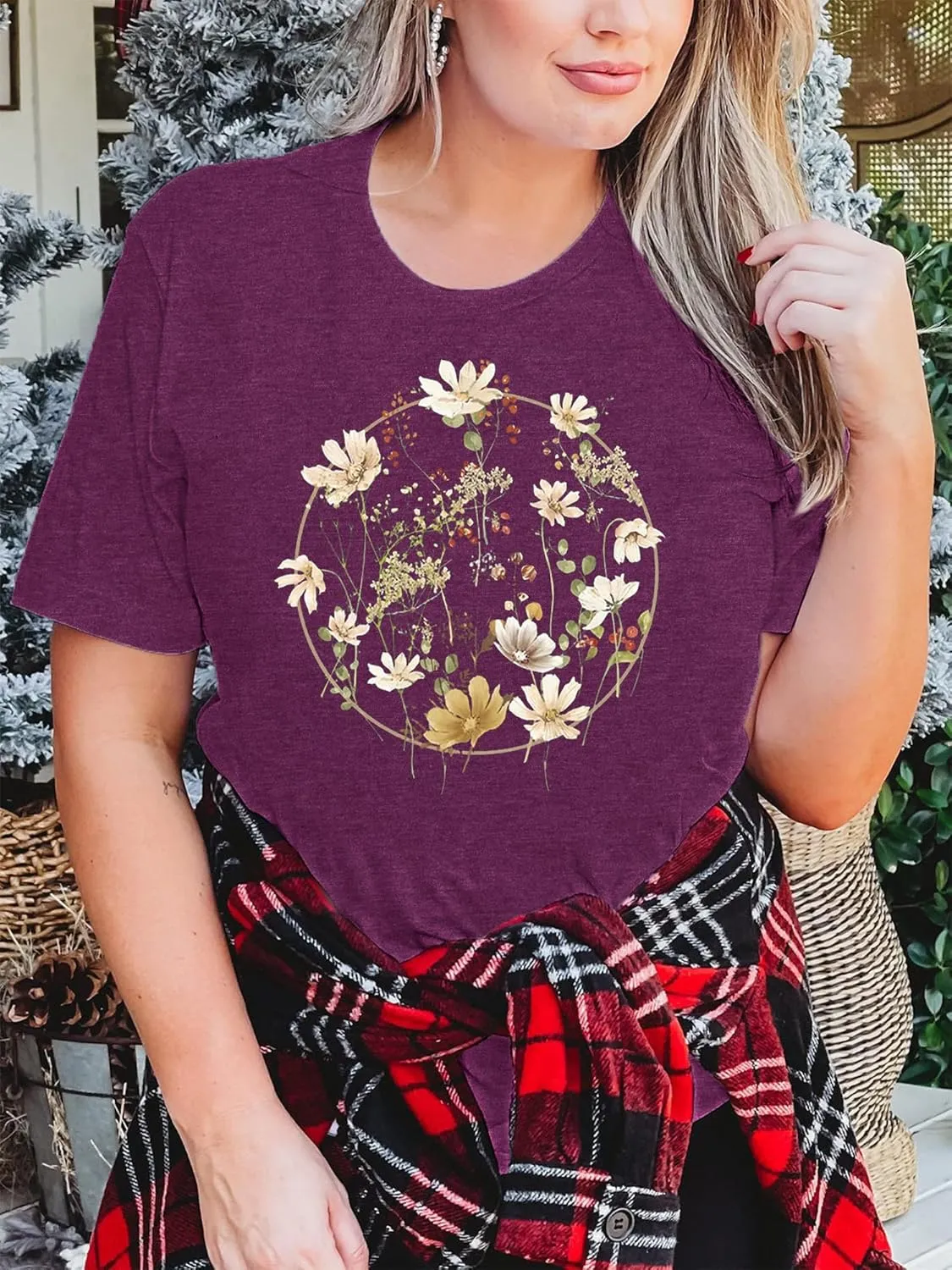 Plus Size Tshirts for Women Graphic Tees Summer Casual Tops Loose Cute Trendy Clothes Tee Shirt