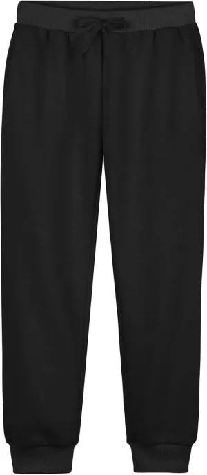 Resinta Girls Fleece Lined Sweatpants Youth Jogger Athletic Pants Kids Pull-On Pants with Pockets and Drawstring