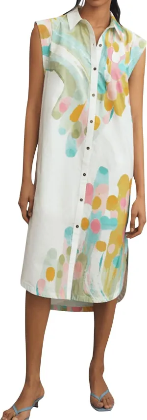 Summer Button Down Floral Print Cap Sleeve Shirt Midi Dress for Women Casual Lapel V Neck Loose Fit Blouse Dresses