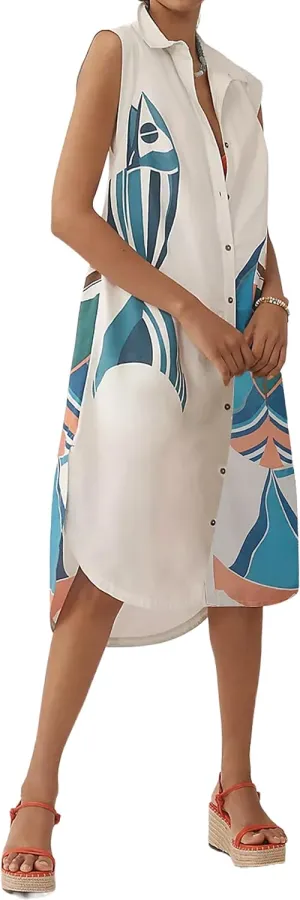 Summer Button Down Floral Print Cap Sleeve Shirt Midi Dress for Women Casual Lapel V Neck Loose Fit Blouse Dresses