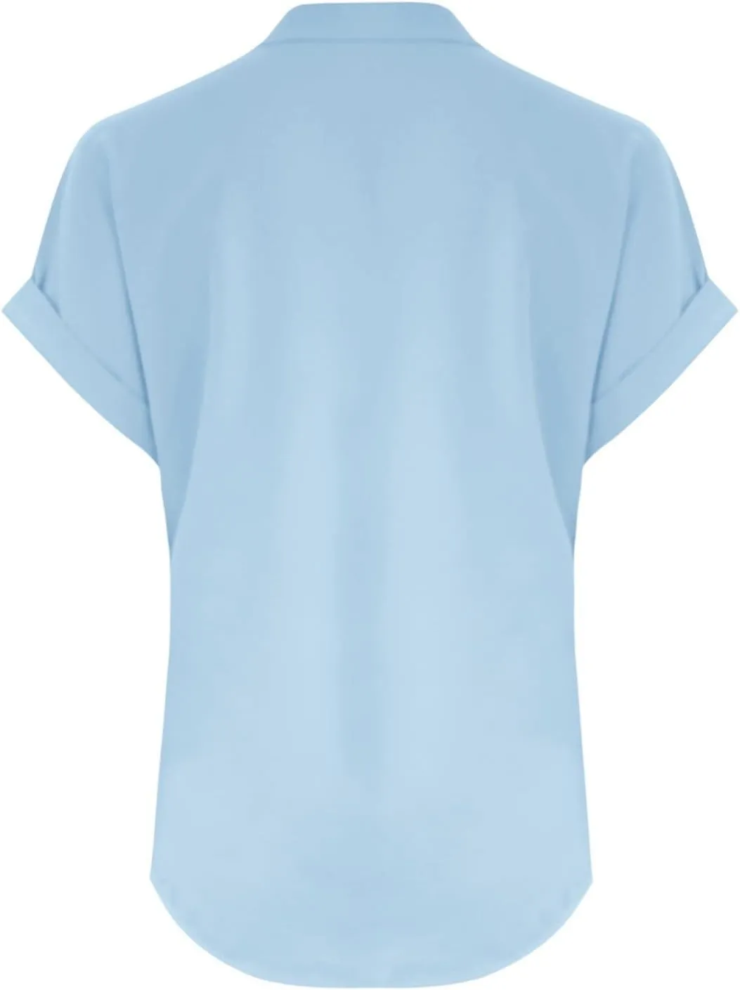 Summer Tops for Women 2025 Trendy Short Sleeve Shirts Casual V Neck Tunic Blouses Beach Vacation Outfits Clothes