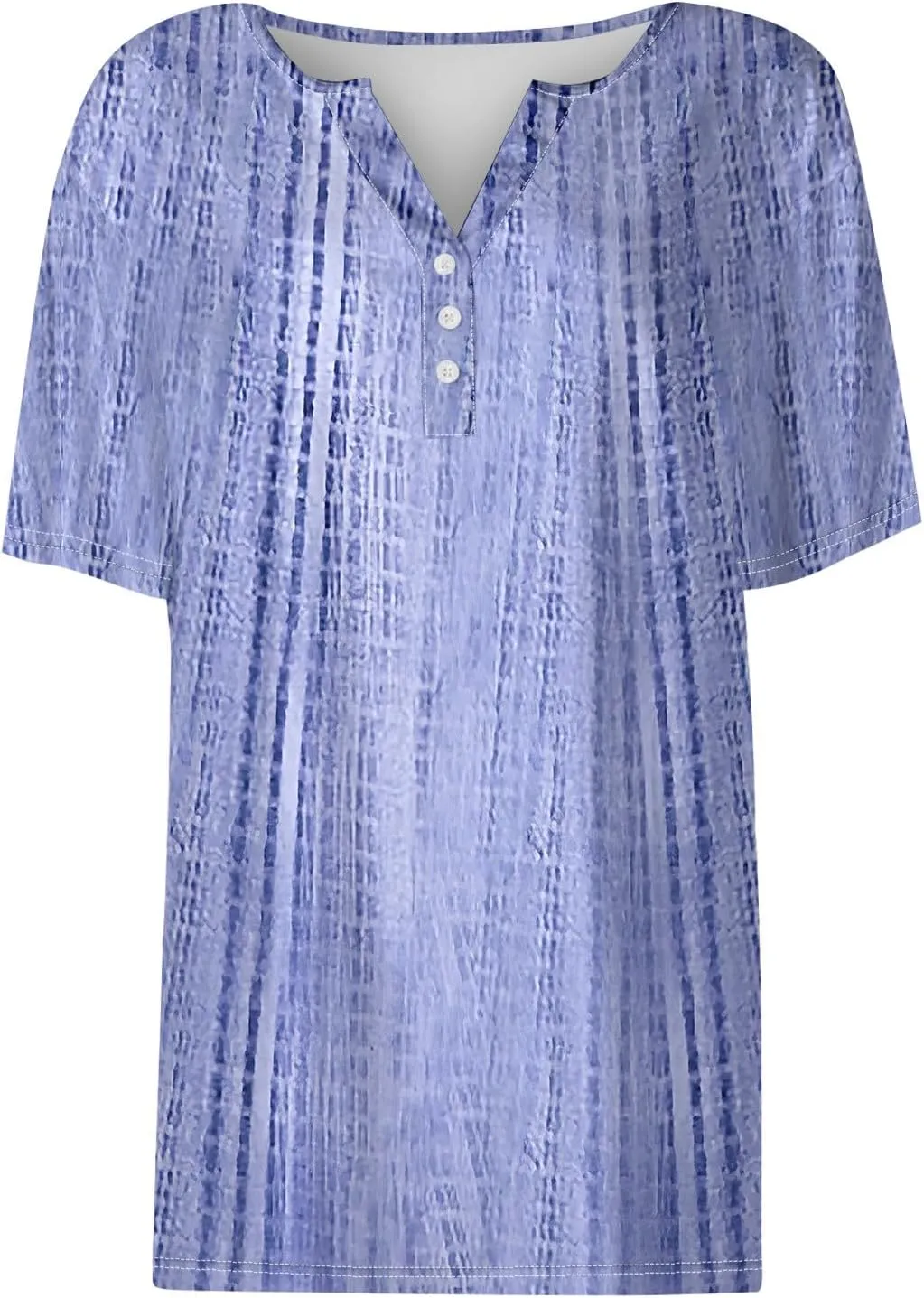 Summer Tops for Women 2025 Vacation Trendy V Neck Boho Short Sleeve Shirts Casual Loose Comfy Tunics Blouses