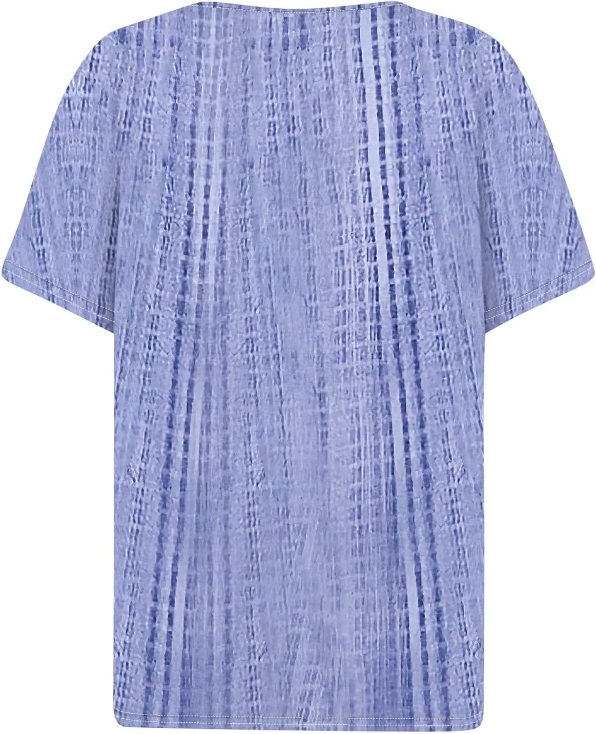 Summer Tops for Women 2025 Vacation Trendy V Neck Boho Short Sleeve Shirts Casual Loose Comfy Tunics Blouses
