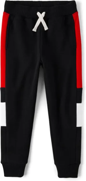 The Children's Place Boys' Active Fleece Jogger Pants