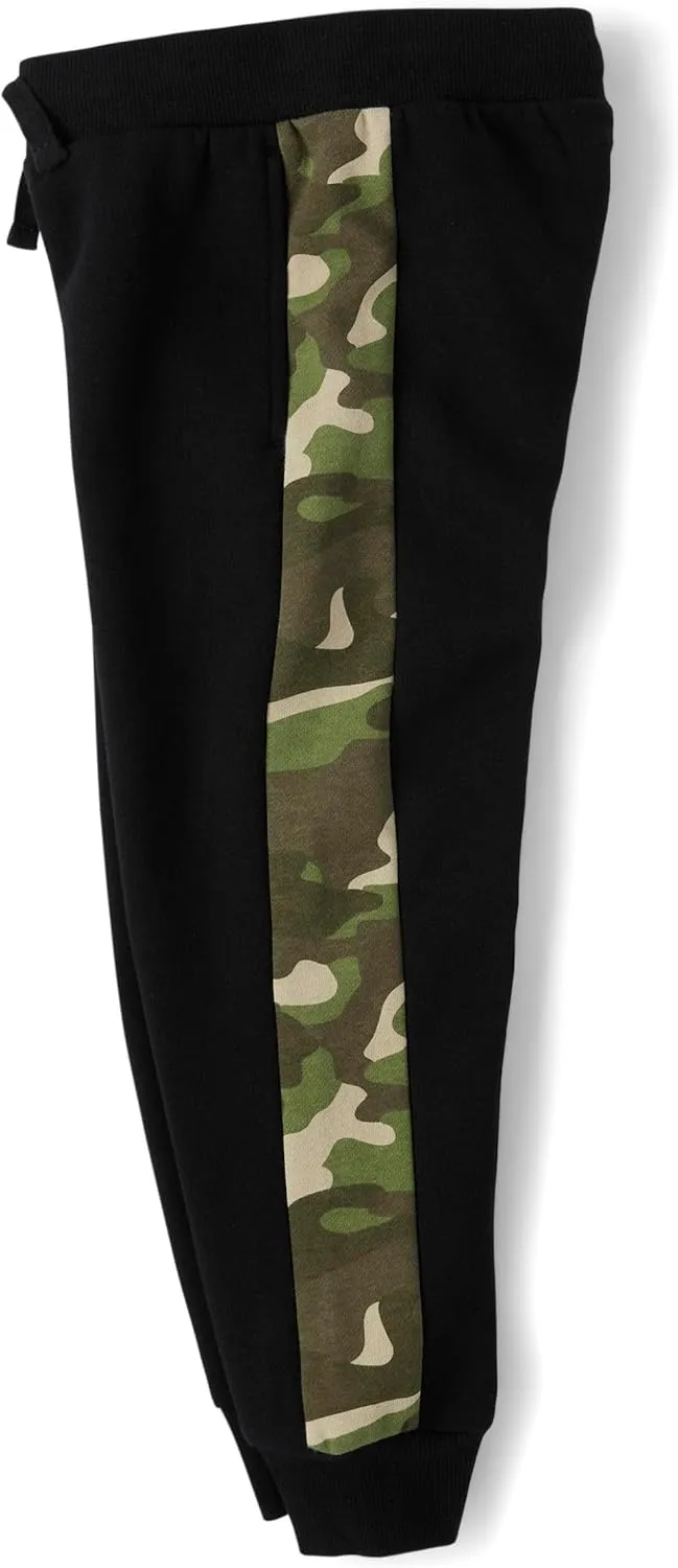 The Children's Place Boys' Active Fleece Jogger Pants