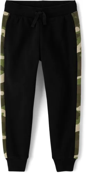 The Children's Place Boys' Active Fleece Jogger Pants