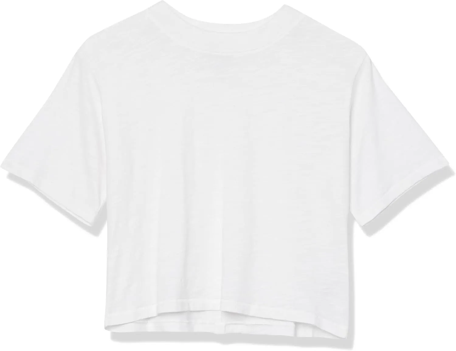 The Drop Women's Sydney Short-Sleeve Cropped Crew Neck T-Shirt