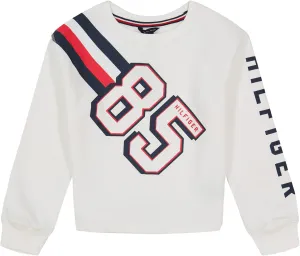 Tommy Hilfiger Girls' Legacy Pullover Sweatshirt