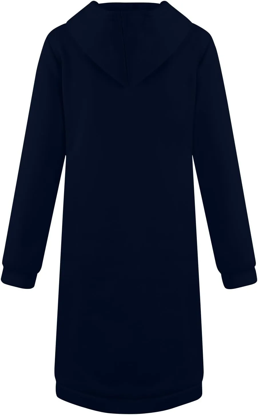 Women's Zip Up Long Hoodies Oversized Long Sleeve Drawstring Hooded Sweatshirts 2025 Fall Fleece Jackets with Pockets