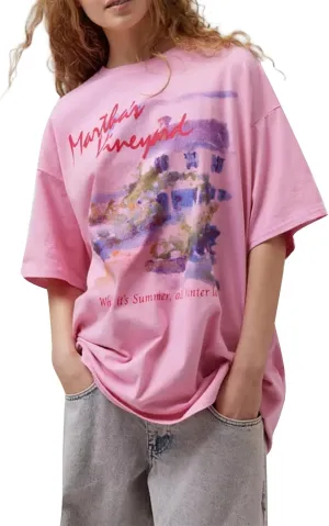 Y2k Oversized Graphic Tshirt for Women Short Sleeve Loose Fit Baggy Tees Teen Girls Casual Aesthetic Summer Top
