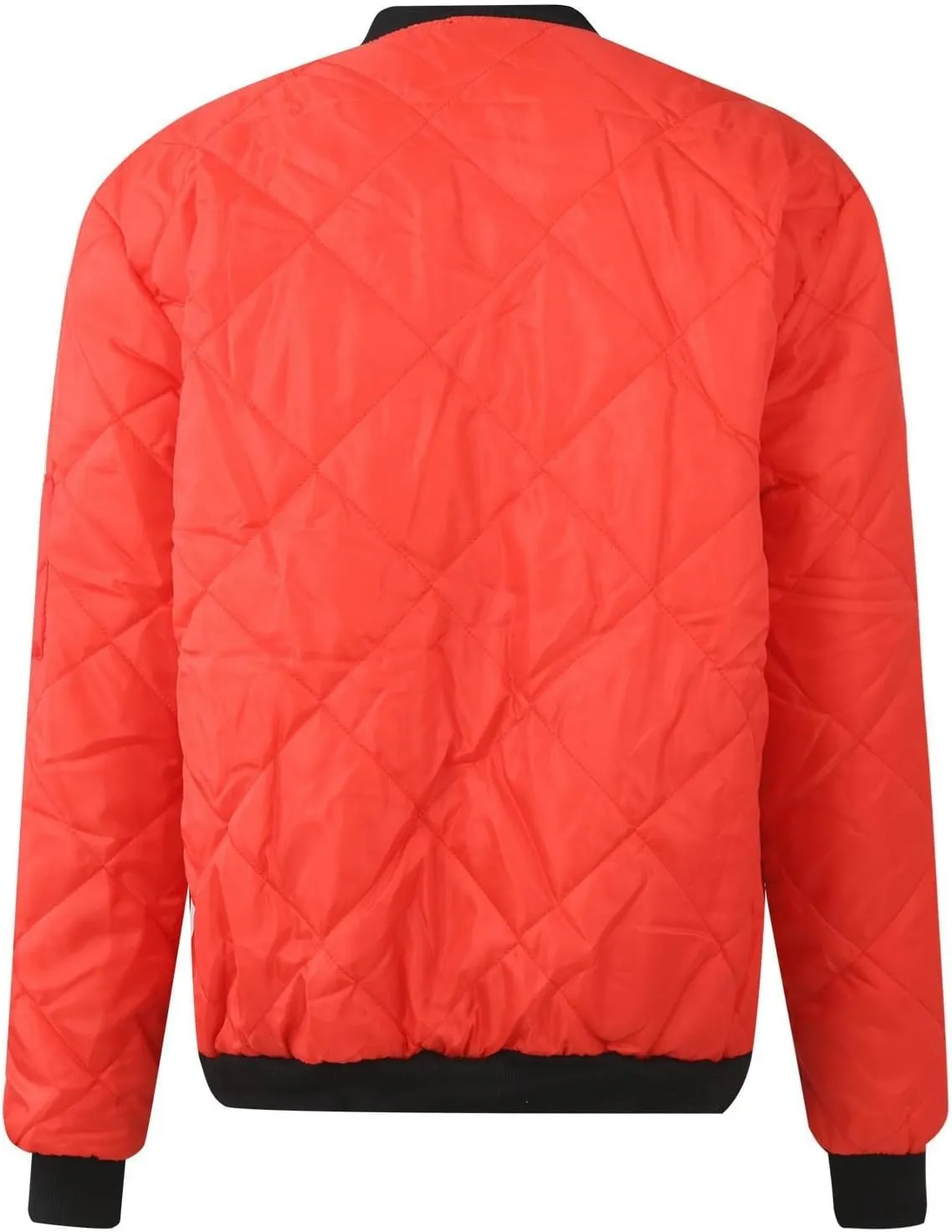 Ymosrh Men's Bomber Jacket Quilted Jackets Windproof Zip Up Winter Warm Coats Outwear Jackets Fashion, XL-5XL