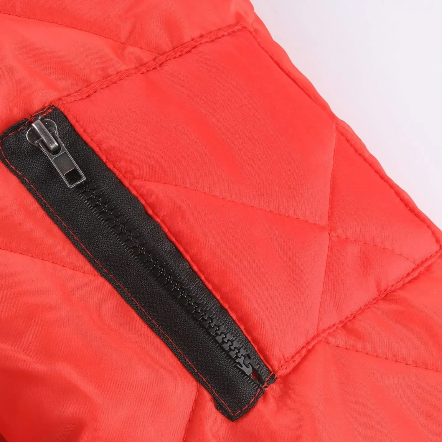 Ymosrh Men's Bomber Jacket Quilted Jackets Windproof Zip Up Winter Warm Coats Outwear Jackets Fashion, XL-5XL