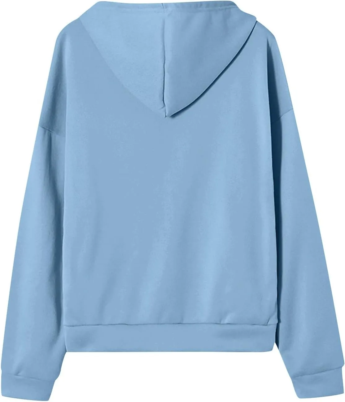 Zip Up Hoodies for Women 2025 Drawstring Soft Jackets Casual Sweatshirts with Pocket