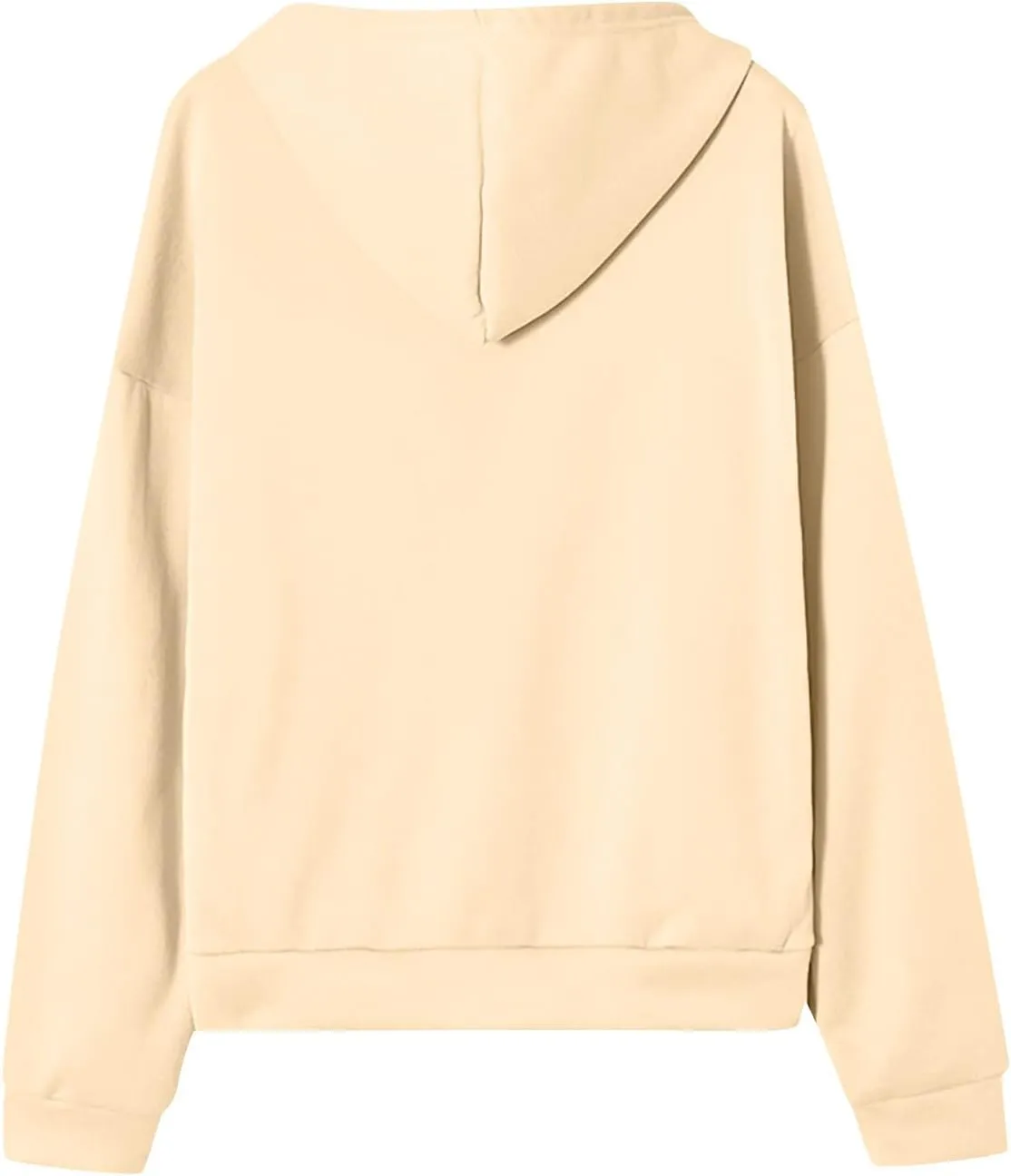 Zip Up Hoodies for Women 2025 Drawstring Soft Jackets Casual Sweatshirts with Pocket